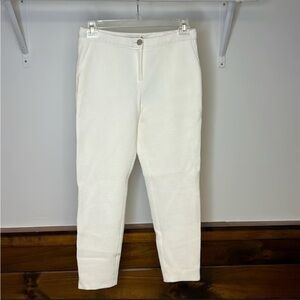 Ted Baker white Textured Pants